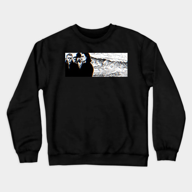 The Joshua Tree Fanart Crewneck Sweatshirt by eon.kaus